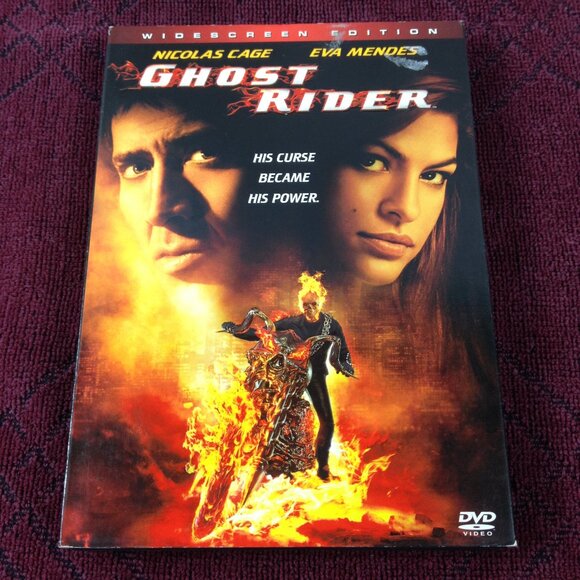 Ghost Rider-2007-Rated PG/13-Widescreen-DVD-w/Slipcover-Used - Picture 1 of 6
